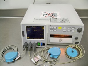 COROMETRICS 129 -120 Series Fetal Monitor w/ Xducers